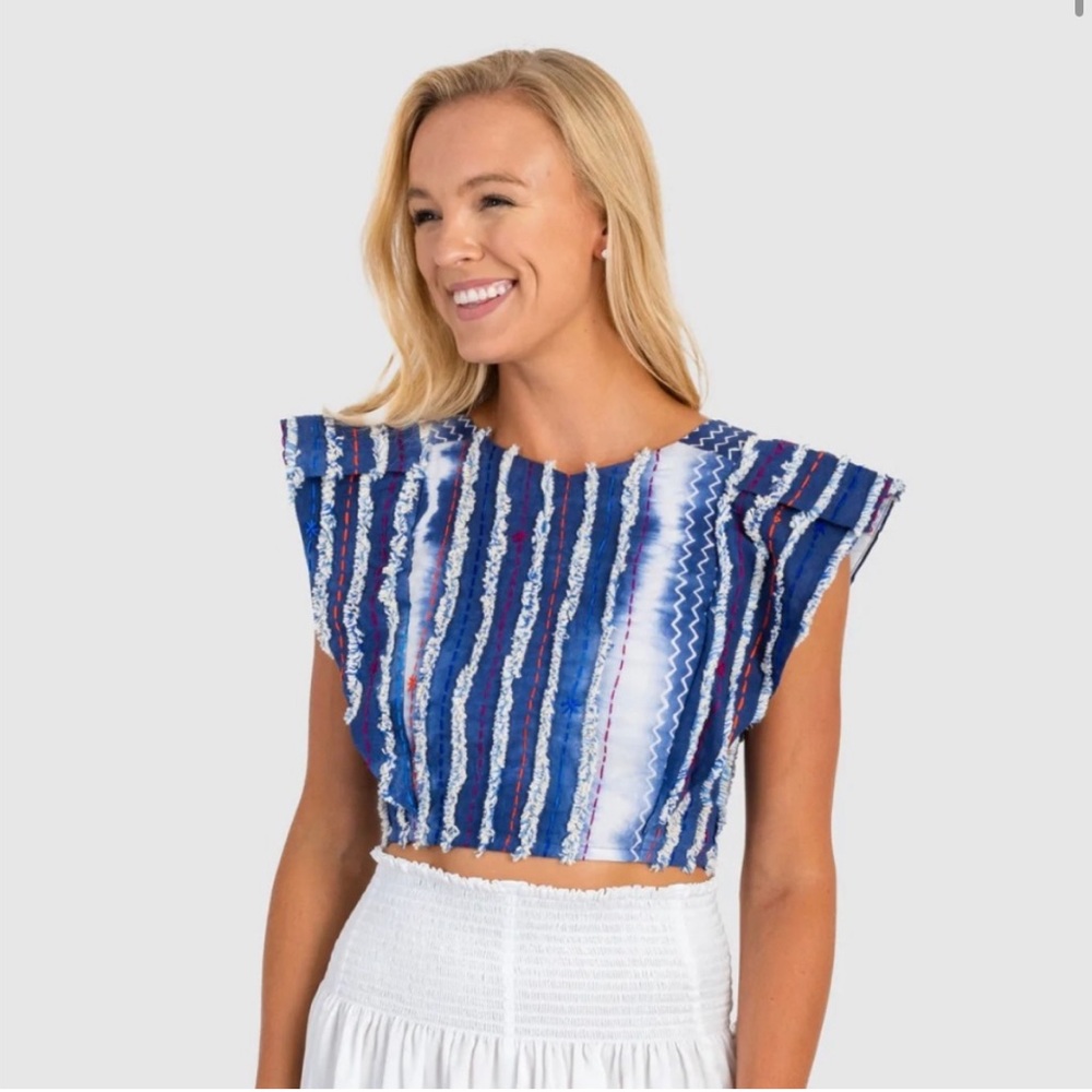 Koch Cecilia Top in color sea stitch